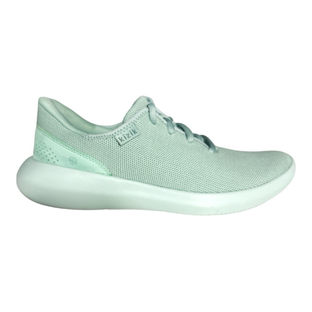 Kizik Madrid Eco Knit Sage Sneakers Size M 6 W 7.5 - Picture 2 of 13